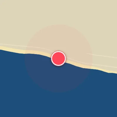 13th Beach - Spot Location Picture